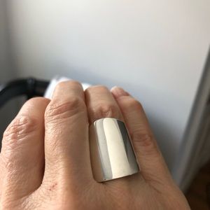 Sterling silver ring silo Ada